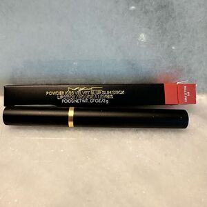 NWT MAC Powder Kiss Velvet Blur Slim Stick Lipstick 891 Mull It Over 2g